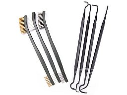 AR15 Reinigungsset - Bürstenset mit Haken - 7-tlg.