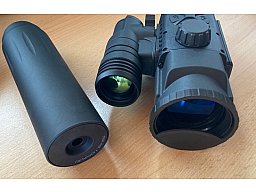 NEU: STREULICHTBLENDE FÜR PULSAR FN455 FN155 FN135 VORSATZGERÄT - GEGEN REFLEXION VOM SCHALLDÄMPFER!