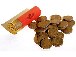 100 Stück DIANA CSP Kartonscheiben zur Pulverabdeckung CAL 20 GAUGE 2mm | 20/76 Schrot Wiederladen