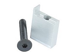 E21, 013883 Steg Korntunnel plus 16 mm, inkl. Schrauben Front sight base 16 mm, incl. screws