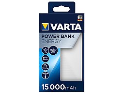 VARTA 57977 101 111 Power Bank Energy 15.000mAh inkl. Cable | für Wärmebild Nachtsicht Taschenlampe