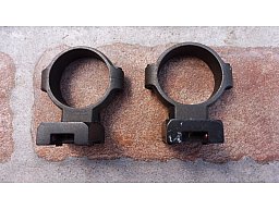 Festmontage Stahl Montagering 30mm + Fußplatten***für Karabiner**** einfach mal ansehen kostet nicht