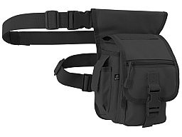 Hüfttasche mit Oberschenkel-Befestigung "Side Kick Bag" - Schwarz (Black)