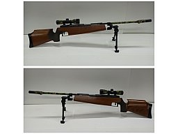 Feinwerkbau 300S __ SNIPER __ LG + ZF 4x32 + 2.Bein __ SCHUSSBEREIT __ MEGA UMBAU