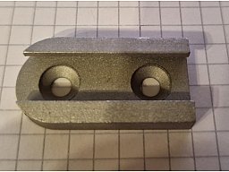 003 ANSCHÜTZ ALU Profilschiene Schiene für Handballenauflage, 35 mm x 18 mm NEU