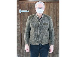 Neuwertige ungetragene Strickjacke, Größe 52 aus Nachlass