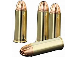 10 Stück Dekos .44 Remington Magnum / .44 Rem. Mag. HEXAGON Geschosse GECO Messinghülsen