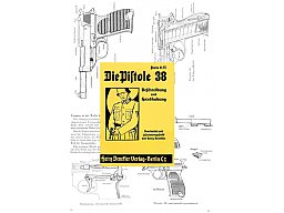 Nachdruck Bedienungsanleitung Wehrmacht Pistole P38