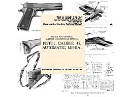 Nachdruck technisches Handbuch Colt 1911A1 Government