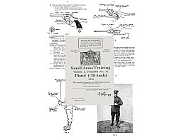 Nachdruck englische Ausbildungs-Vorschrift für Webley-Revolver Cal. .38