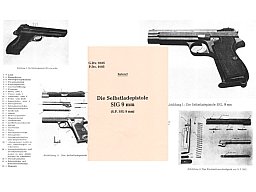 Nachdruck Polizei-Dienstvorschrift Pistole SIG 210