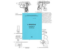 Nachdruck DDR NVA Dienstvorschrift Instandsetzung Pistole Makarow