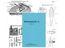 Nachdruck Dienstvorschrift Granatwerfer 16, I. Weltkrieg