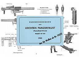 Nachdruck Bedienungsanleitung leichte Panzerfaust 44 (BW)