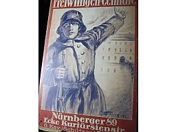 WEHRBEREITSCHAFT -war schon mal!!! Spruch auf Blech 20x30 cm