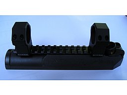 PICATINNY SCHIENE - EXKLUSIV inkl. 30mm Montageringe für Heckler&Koch SL6/SL7 + HK630/HK770/HK940