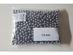 1 Kilo Stahlkugeln 7,5mm 588st.