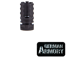 Schmeisser No Flash M14X1 Gabeldämpfer 3-prong Mündungsbremse Mündungsfeuerdämpfer bis 9mm