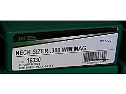 RCBS .300 Win Mag Necksizer Halskalibriermatrize NEU