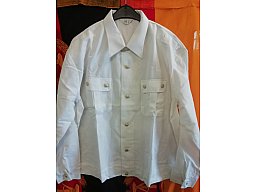 DDR NVA MfS GENERAL UNIFORM HEMD BLUSE WEIß