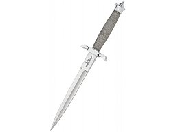 Gil Hibben - Silver Shadow Dolch mit Scheide