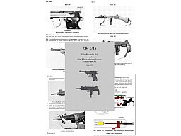 Nachdruck Dienstvorschrift Pistole P1 und Maschinenpistole UZI von 1977