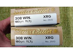Sellier &Bellot kal. 308Win. XRG 20 Stück Restposten dann weg******ansehen kostet nix****