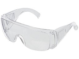 Schutzbrille Klarglas mit Seitenschutz und Belüftungsschlitzen NEU ** SCHNÄPPCHEN !! **