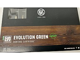 60 Schuss RWS Evolution Green 6,5x57