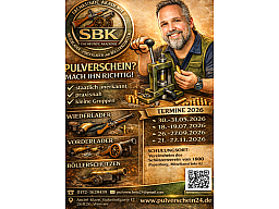 Pulverschein, Wiederlader, Vorderlader- und Böller