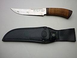 Jagdmesser mit Adler auf der Klinge Angeln