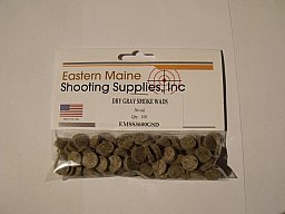 100 Verdämmpfropfen / Wool Wads cal .36 von "Eastern Maine"