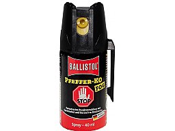 40ml Hochw. Pfefferspray K.O. FOG Sprühnebel – 11 % OC / 2,5 Mio. Scoville - Ballistol Abwehrspray