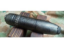 Granate 5cm Flak 41 (WK2,Bombe,Zünder,Spreng,Flak,Rakete,Panzer,Mine,Mp40,P 08,Konvolut,Bodenfund)