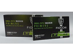 150 Zündhütchen Fiocchi Small Rifle Magnum Green