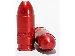 Training Exerzierpatronen Pufferpatrone Alu 2 Stück Kaliber 45 acp