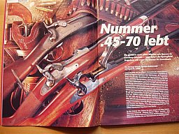 Visier-Heft ** Schießen mit Büffelbüchsen - Springfield-Trapdoor .45-70 **