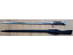 Kaiserliche Marine Bajonett Mod.98 mit Klingenätzung Carl Eickhorn Solingen