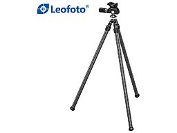 Leofoto carbon tripod- reverse system - acrca + picatinny