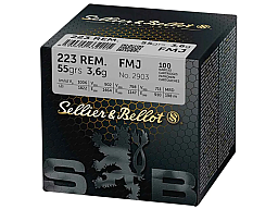 .223 Rem. Vollmantel BT 55.grs Sellier & Bellot