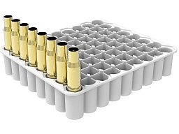 LEE PRECISION - Ladebrett für 72 Stück Hülsen .50 BMG Browning 12,7x99mm Nato | 231x202x46mm NEU