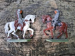 Zinnfiguren, Reiter, Wehrmacht, Weltkrieg