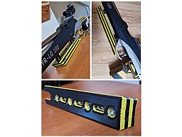 Auflagekeil Auflageschaft Handstütze Handauflage keil Walther Steyr Anschütz FWB Feinwerkbau WKP