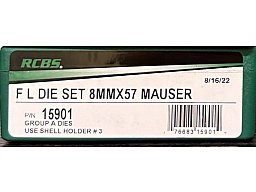 8 x 57 IS Mauser Matritzensatz RCBS