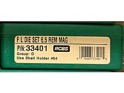 6,5 Rem Mag Matritzensatz RCBS Gr.D