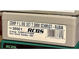 7.5mm Schmidt-Rubin Competition Matrizensatz RCBS
