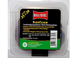 BALLISTOL Laufreinigungsschnur "FLEX CLEAN" > perfekt Kalibergenau für Büchse .25 .28 6,5mm 7mm 7x64