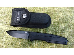Taschenmeser GSG-9 Klappmesser EM1 - Wellenschliff mit Holster TOP Messer *****ansehen ****