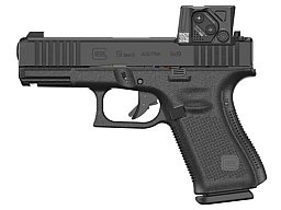 Glock Pistole Combo G19 Gen5 A-CUT Aimpoint COA 9 mm Luger, Compact