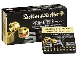 Sellier & Bellot Zündhütchen Small Pistol 4,4mm 1000St.